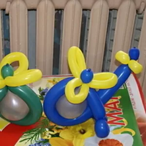 Студия праздничного оформления , изготовление игрушек из воздушных шаро
